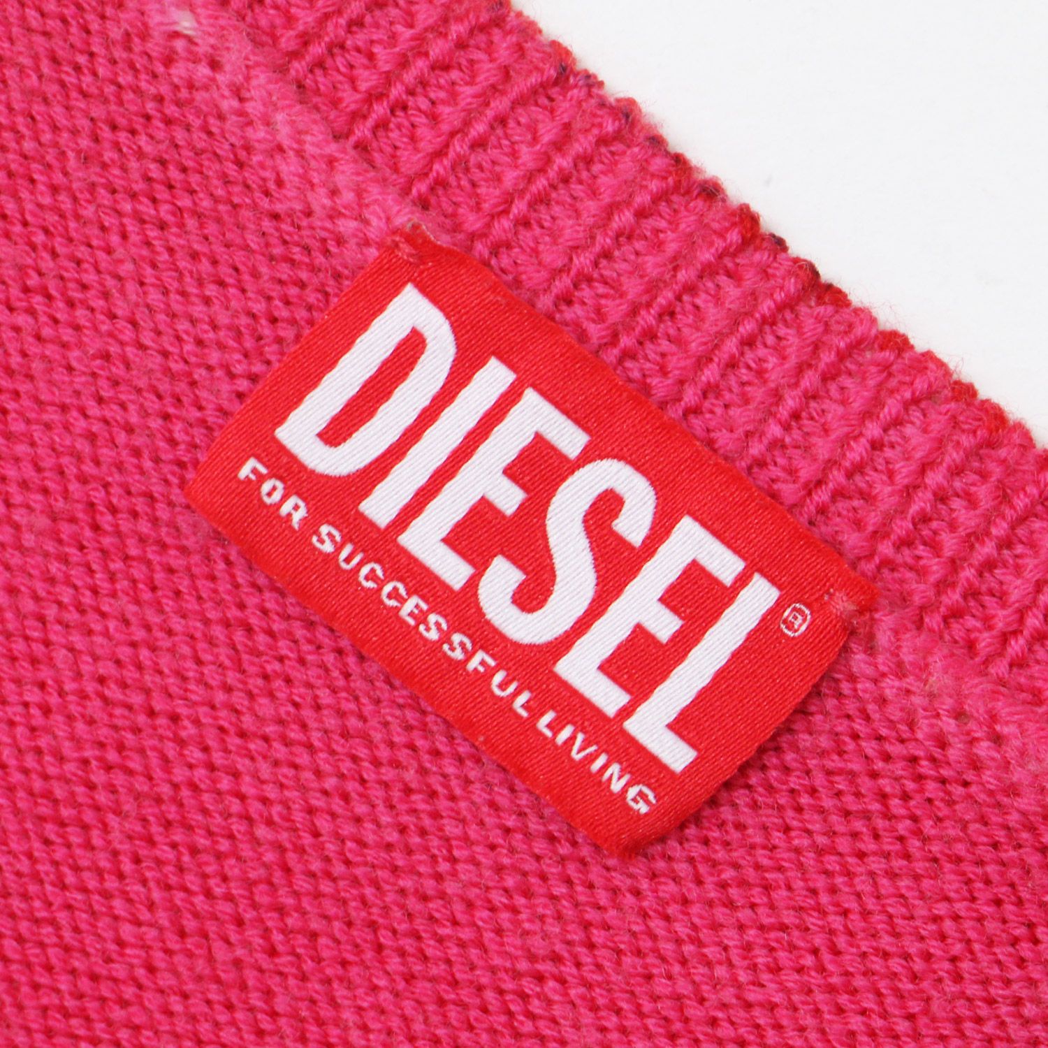 美品】DIESEL ディーゼル カーディガン レッド ピンク サイズ:S / 23 