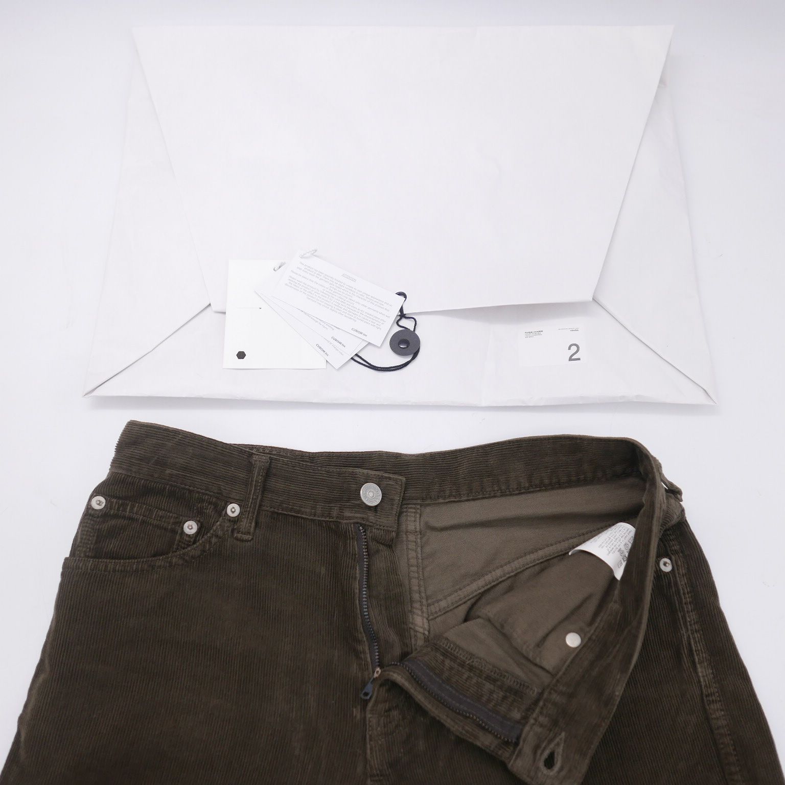 24AW visvim ビズビム FLUXUS 19 CORDS コーデュロイ パンツ DK