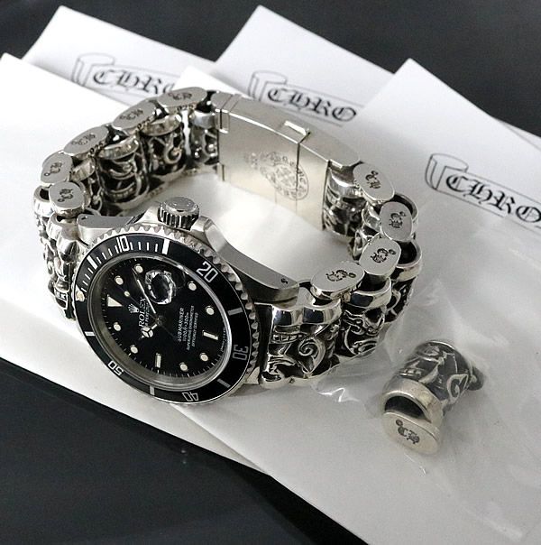 銀座店 クロムハーツ ロレックス サブマリーナ 16800 ケルティック