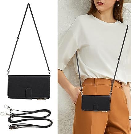 Pelanty for Xperia 10 V 縄掛けケース手帳型 SO-52D SOG11 携帯カバー 肩掛け斜めがけ ショルダー 合成皮革+TPU マグネット Sony Xperia 10 V 財布型カバー ICカード お札入れ小銭入れ