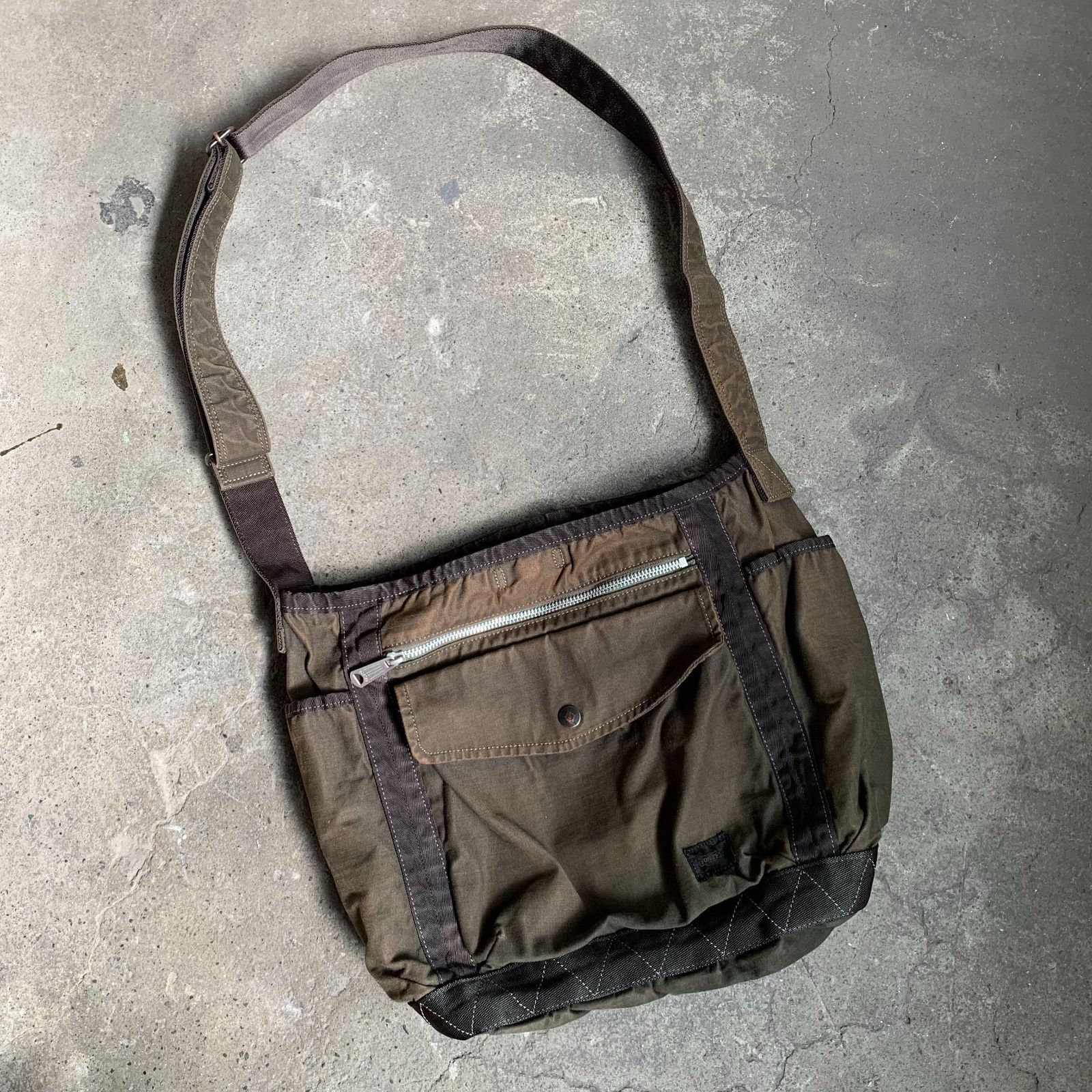 PORTER CRAG SHOULDER BAG オリーブ ポーター クラッグ