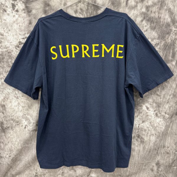 Tシャツ・カットソー Supreme x Damien Hirst T-Shirt Navy Supreme Damien Hirst Tee Navy – Common Hype