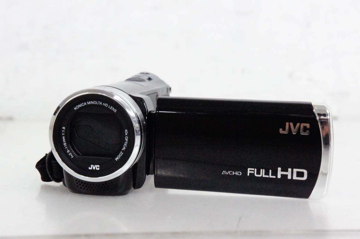 JVC Eeirio GZ-HM33-S ビクター ビデオカメラ 動作OK 中古】JVC Victorビクター ハイビジョンデジタルビデオカメラ