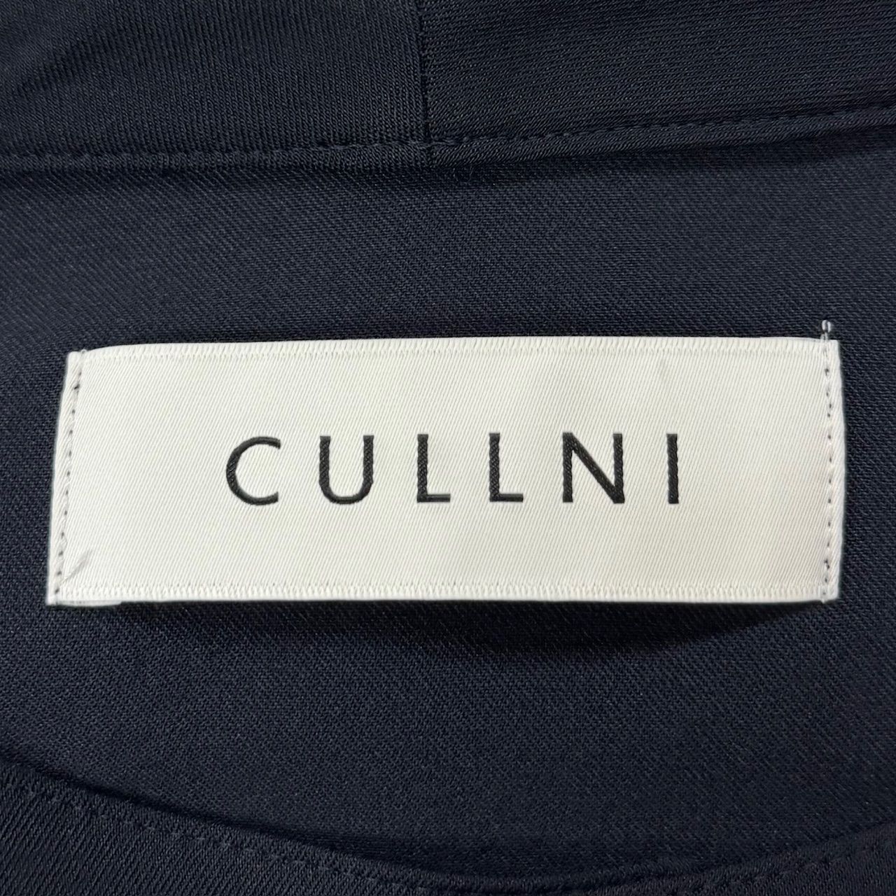 参考上代27500円 未使用品 CULLNI 24SS Stretch Twill Front Fly Like 