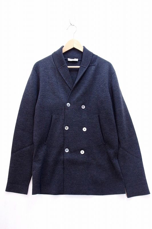 218062】Cruciani クルチアーニ ダブル ニットジャケット カーディガン  