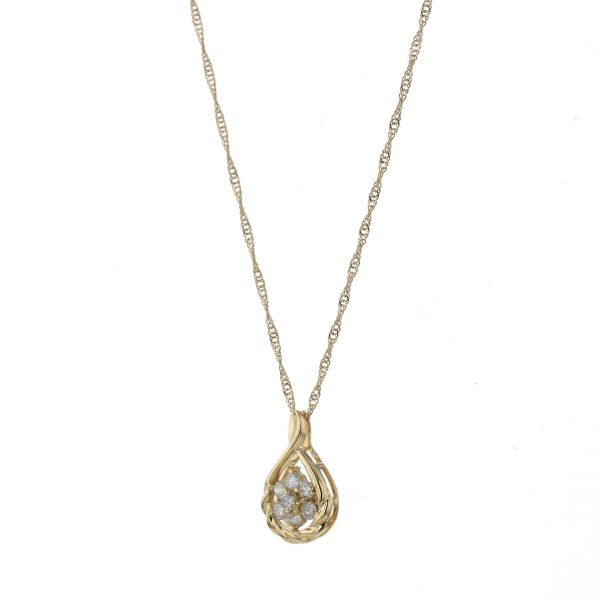 こ*ぎ様 K18YGダイアモンドネックレス0.20ct K18YG イエローゴールド ネックレス ダイヤモンド 0.20ct K18YG