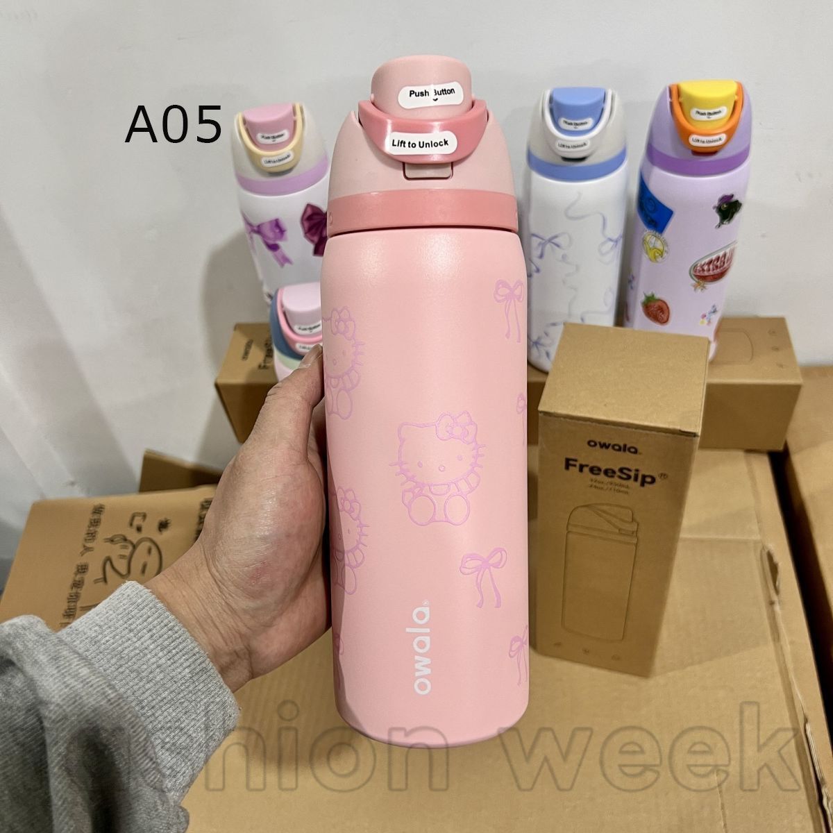 新品 OWALA 水筒 32oz ストロー内蔵 漏れ防止 断熱 7色選択可能
