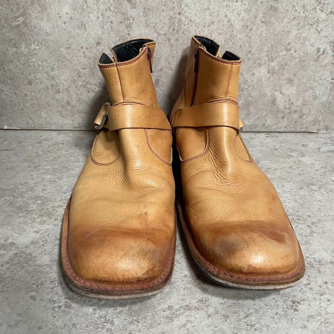 90s ヴィンテージ archive Jean Paul Gaultier ストラップブーツ 26cm WWW_NOITHATQUANGTHANH_NET