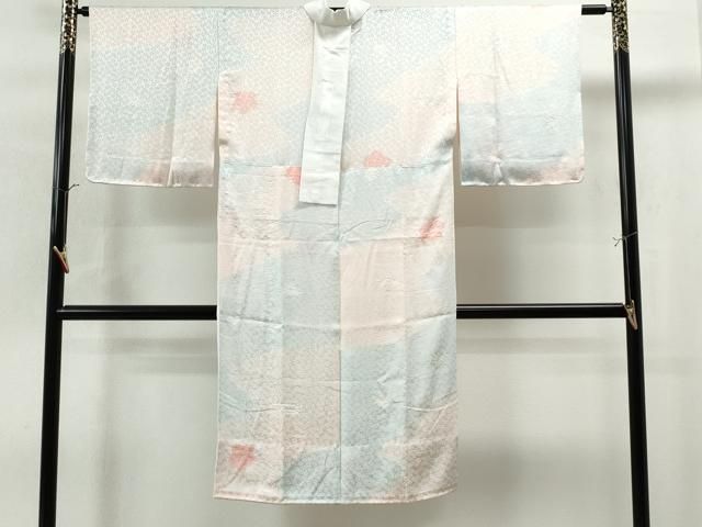オンライン セールファッション - 正絹 長襦袢 袷 無双袖 桜文