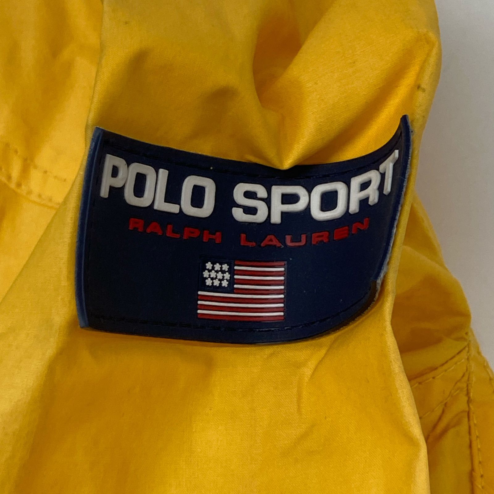 【レア】 90s Ralph Lauren ファイヤーマンジャケット 三角タグ POLO RALPH LAUREN ポロ ラルフローレン 90s 三角タグ イエロー