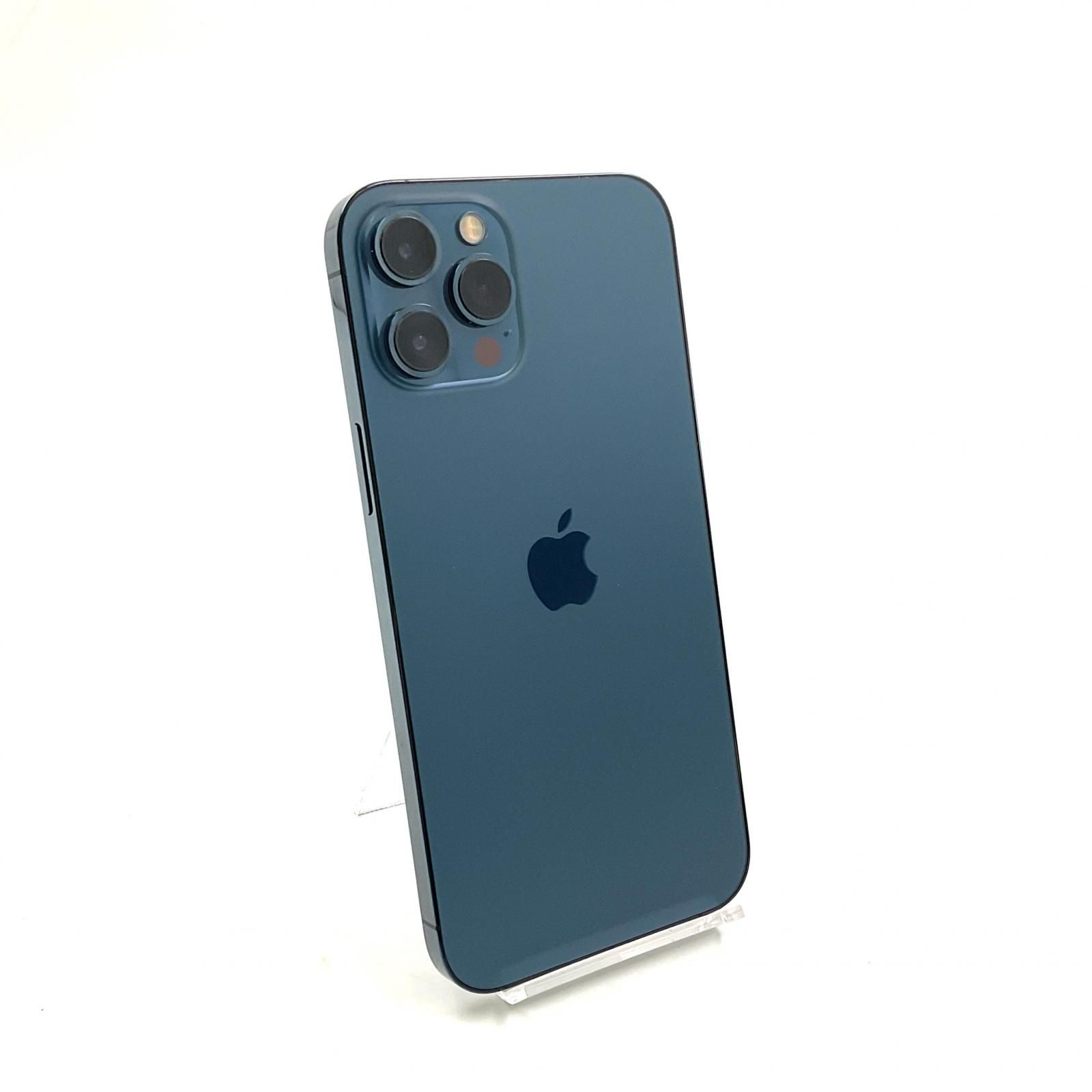 【美品】iPhone 12 pro パシフィックブルー 256 GB au iPhone 12 pro】 パシフィックブルー 256 GB SIMフリー