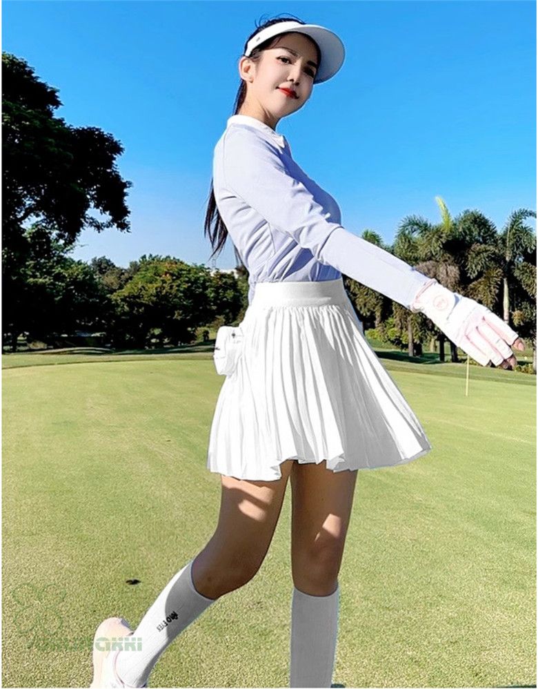 ゴルフウェア レディース ゴルフ スカート インナーパンツ付