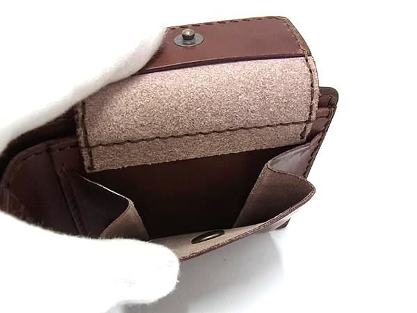 ■美品■ mama kin ママキン レザー 財布 ウォレット 札入れ 小銭入れ カード入れ メンズ レディース グリーン系 BJ8099 □美品□ mama kin ママキン レザー 財布 ウォレット 札入れ 小銭入れ