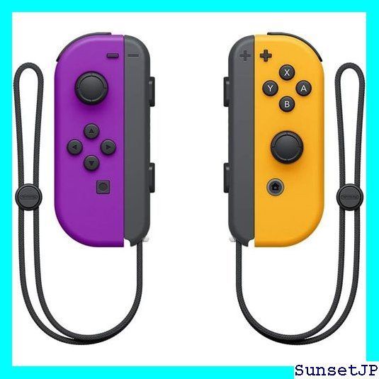 ☆未使用☆ 任天堂純正品 Joy-Con L ネオンパープル/ R ネオン