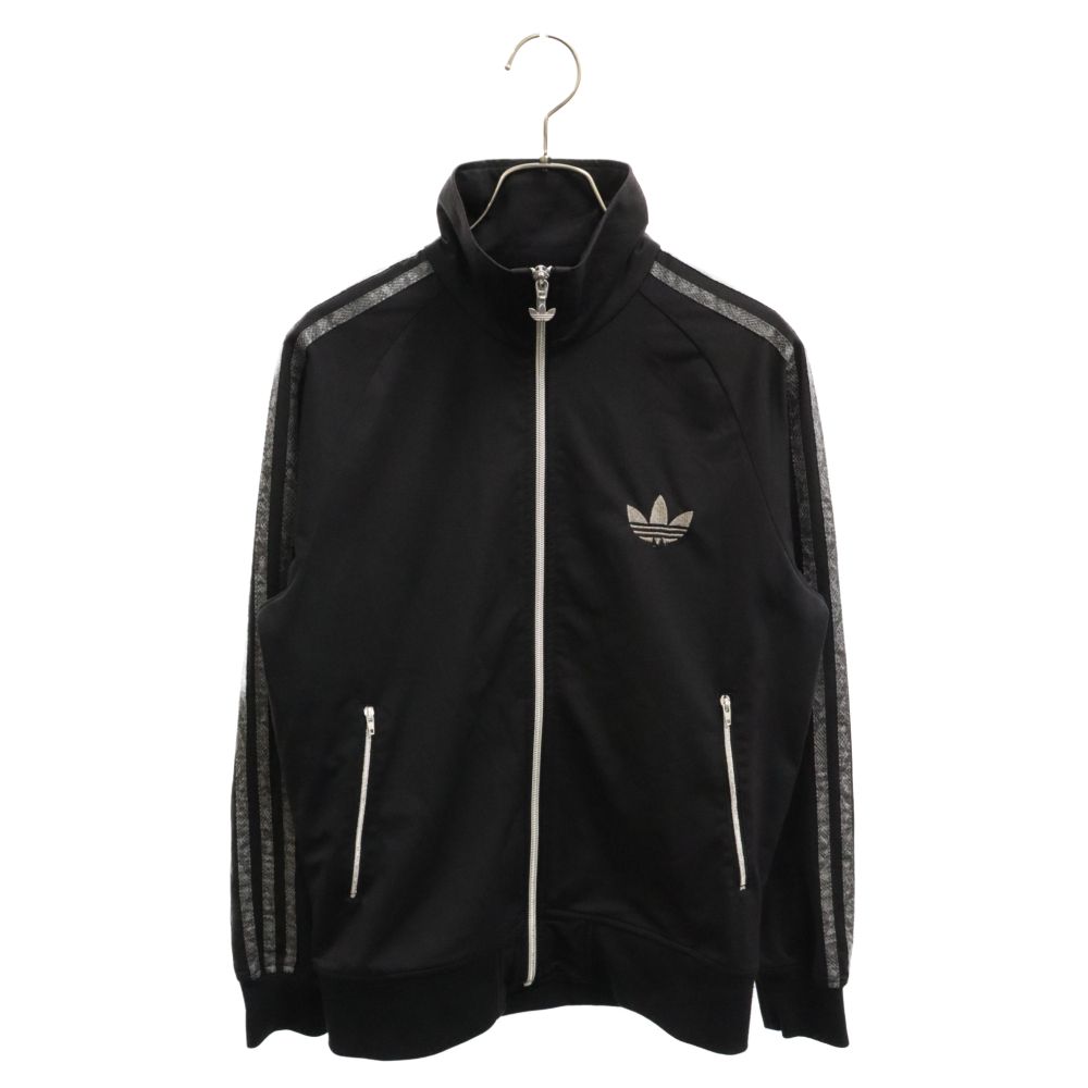adidas (アディダス) SNAKE TRACK TOP スネーク ジップアップ トラックジャケット ブラック W39308