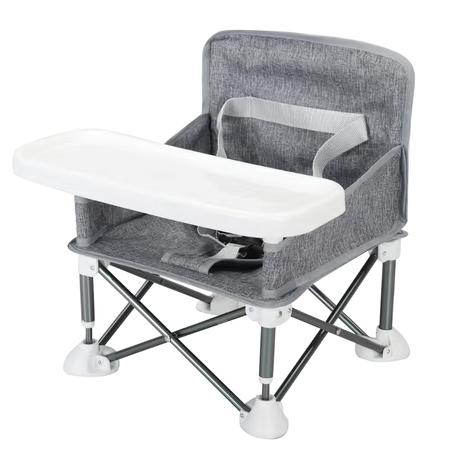 キッズチェア 折り畳み携帯ベビーシート 耐荷重15kg ダイニングチェア 安全ベルト 丈夫 滑り止め 軽量 折り畳み 収納袋付き お食事椅子 赤ちゃん 子供 テーブルチェア ベビーチェア UBRAVOO