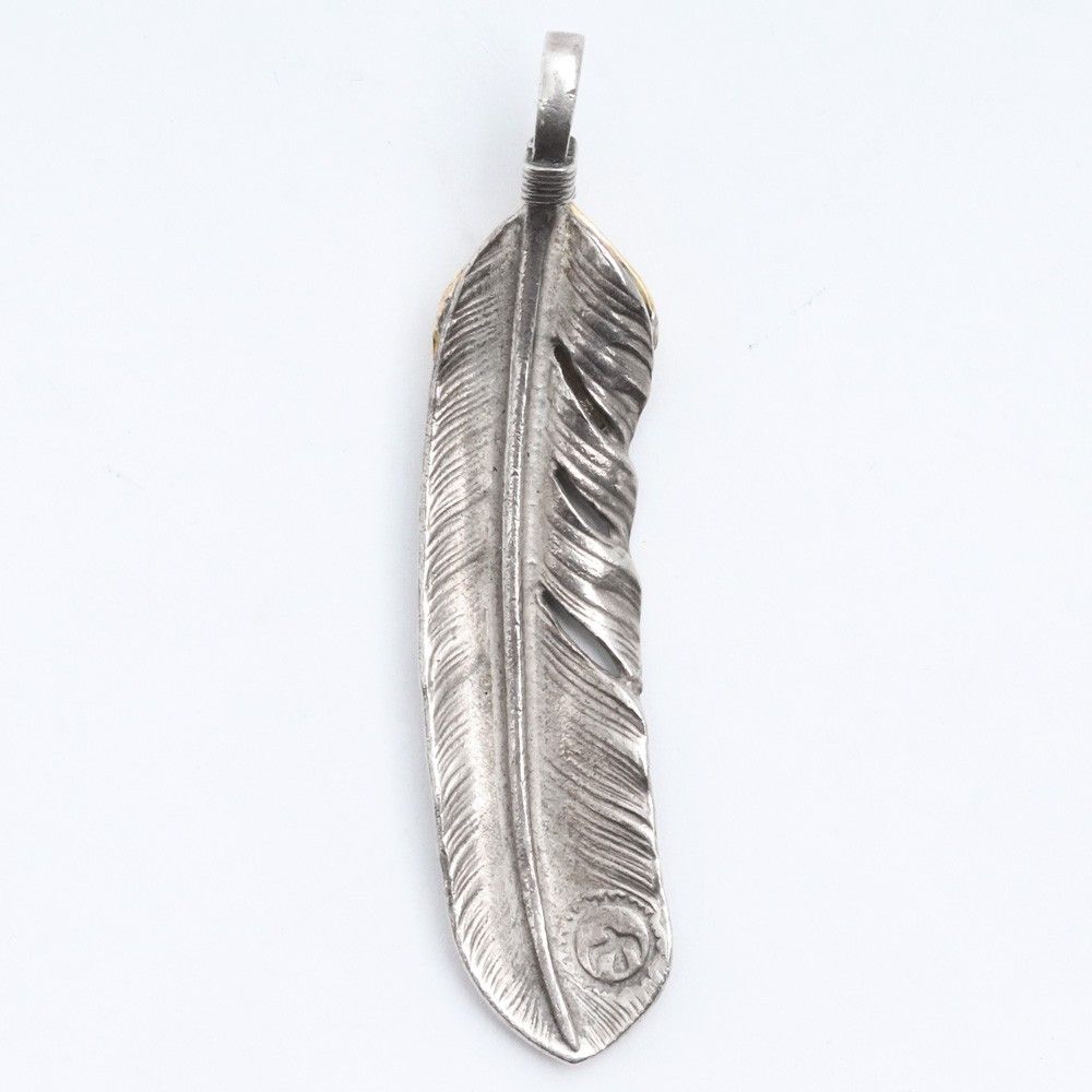 GORO'S 上金ハート特大フェザー右向き - メルカリ