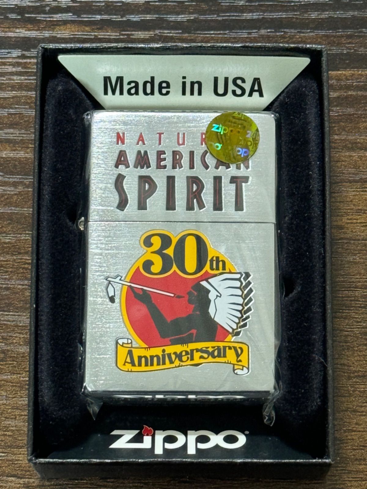 zippo AMERICAN SPIRIT 30th 限定品 Anniversary 2012年製 アメリカン 
