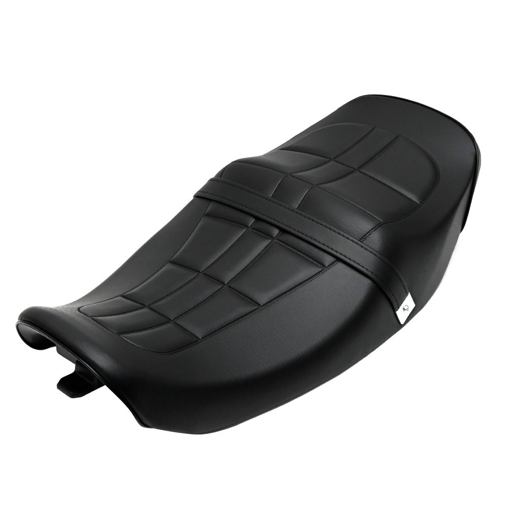 ゼファーχアンコ抜き 黒 タックロールシート ゼファー 400 初期 シート Z2仕様 ブラック 前期ZR400 C1 C2 C3