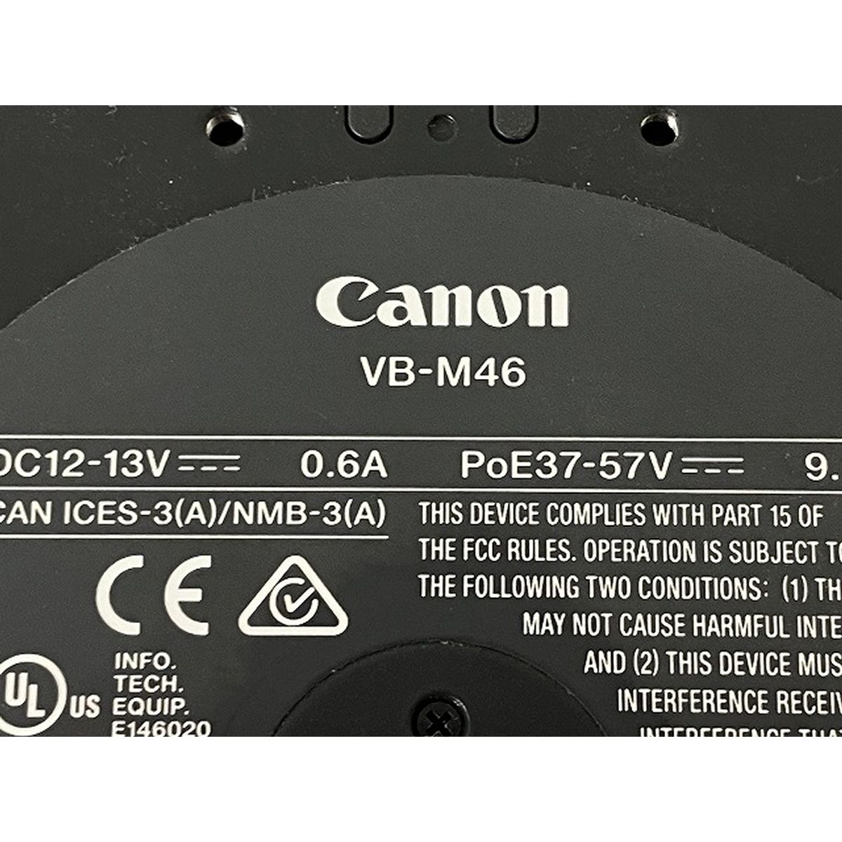 Canon VB-M46 ネットワークカメラ 20倍光学ズーム 防犯 天井 キヤノン ジャンク O10147055 WWW_IBETON_RU