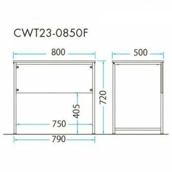 コンパクトシェルフ CWT23-0850F