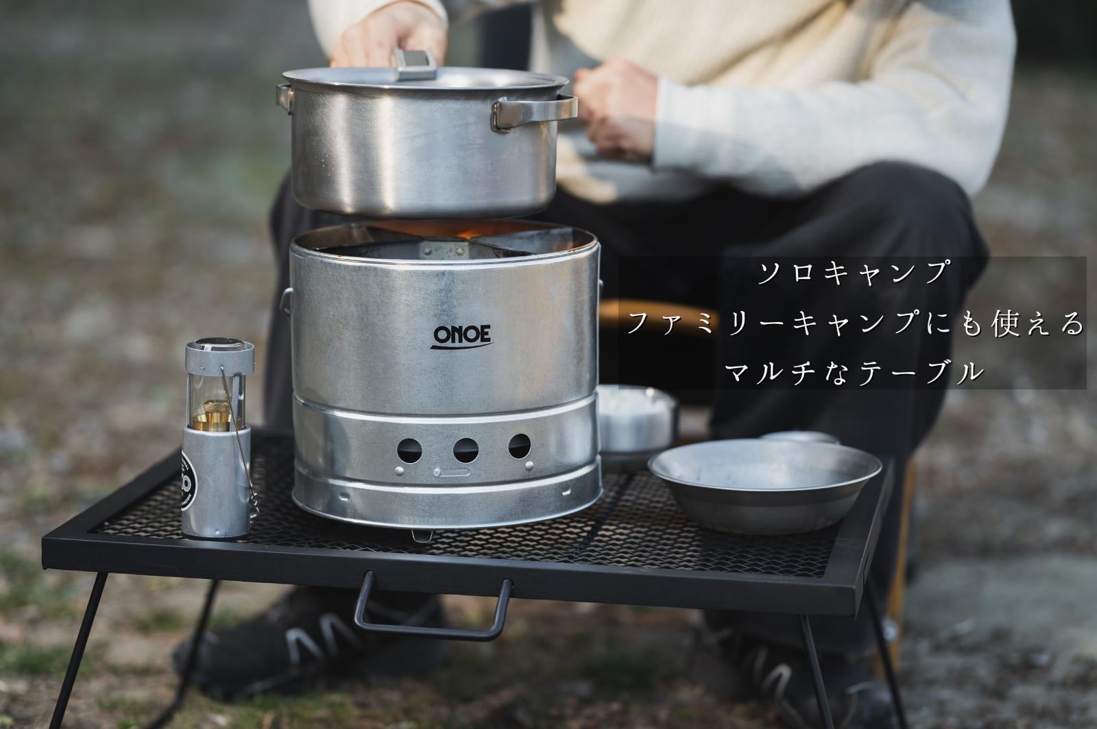 プレート|鍋|ダッチオーブンなどを熱いままおく 収納できる取っ手付で持ち運ぶ