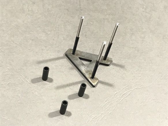 表札　看板　社名　店名　ステンレス切文字　マットブラック切文字