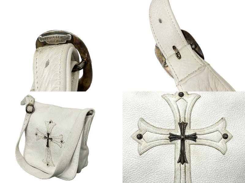 クロムハーツ　メールバック　ラージクロス CHROME HEARTS クロムハーツ ラージクロス メールバッグ