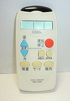 【】オーム エアコン専用リモコンOHM OAR-10HR 6g7v4d0