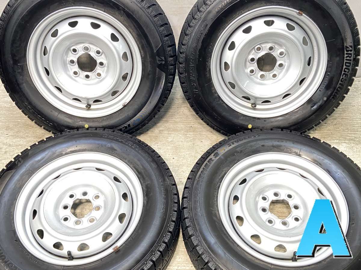 185|70R14 ブリヂストン アイスパートナー2 VK 14x5.0 100|114.3-4穴 タイヤ スタッドレスタイヤ ホイールセット 4本セット w14250421049