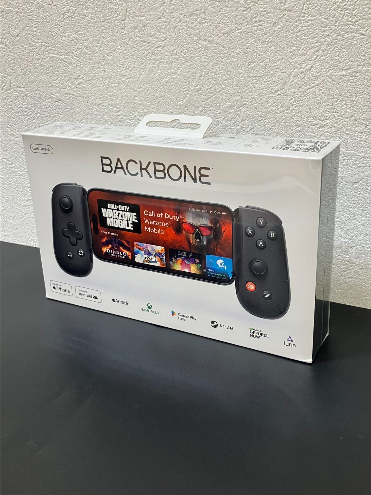 スマートフォン・携帯電話 【27844】新品未開封 BACKBONE iPhone15