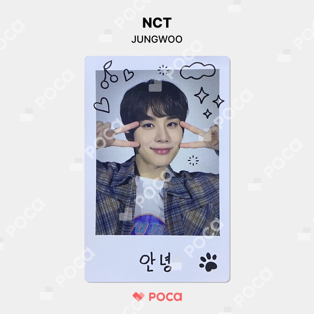 Nct universe プレミアムトレカ  ジョンウ NCT ジョンウ トレカ [TO THE NCT UNIVERSE] HOME POLAROID SET