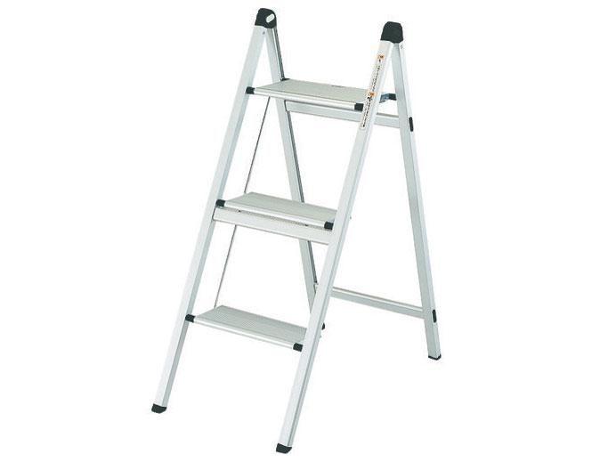 2営業日で発送 TRUSCO トラスコ中山 TRUSCO 薄型幅広踏台 片側昇降タイプ 3段 高さ800mm TAU-3UF