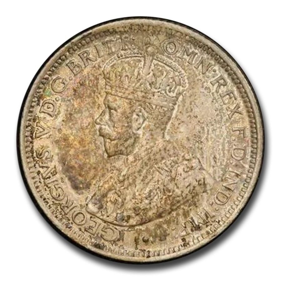 1911 Atralia Silver 6 Pence AU-55 PCGS