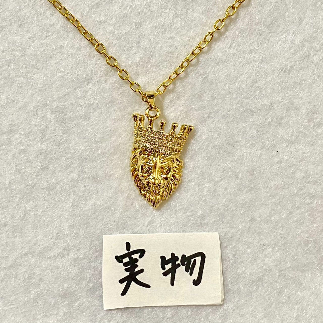 ゴールド 王冠とリングモチーフ ネックレス 【公式通販】