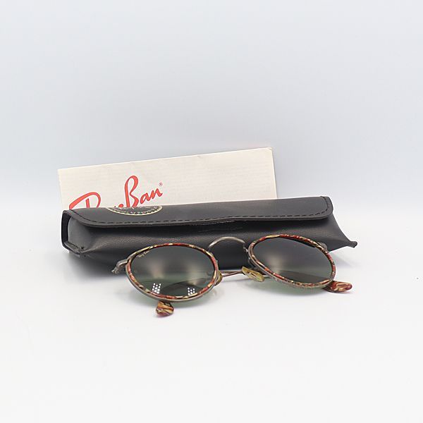 良品 ケース付 レイバン W1677 XASA モザイクチップ メンズサングラス