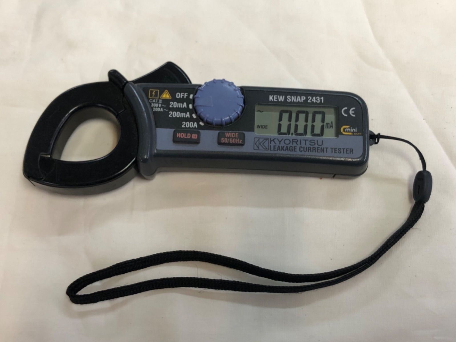 共立電気計器 デジタルクランプメーター ケース付 KEW SNAP 2431 共立電気計器 デジタルクランプメーター ケース付 KEW SNAP 2431