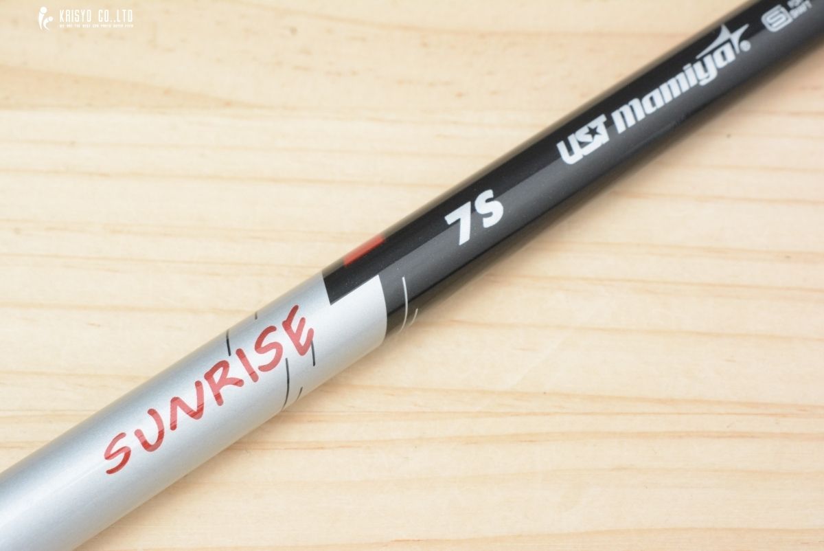 ATTAS Sunrise 50Sフレックスシャフト アッタス RX サンライズ レッド」50グラム台の性能をR～X