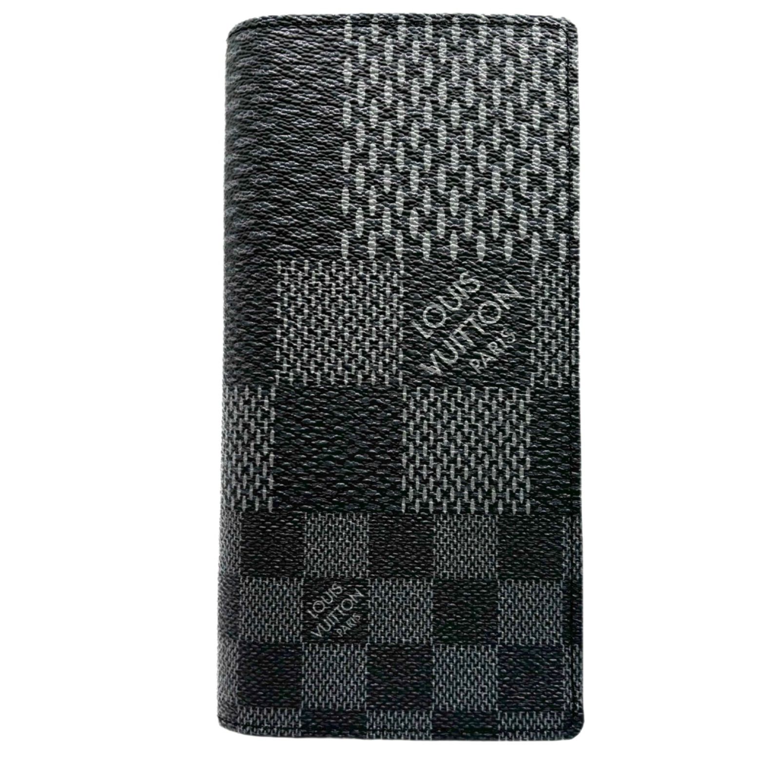 ルイ ヴィトン◎ポルトフォイユ ブラザ ダミエ グラフィット 長財布