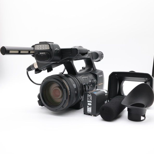並品 SONY HXR-NX3 NXCAM｜業務用フルHDビデオカメラ｜通電1580h｜スレ傷あり 動作良好｜3CMOS×ズーム 音声入力 済｜実用モデル