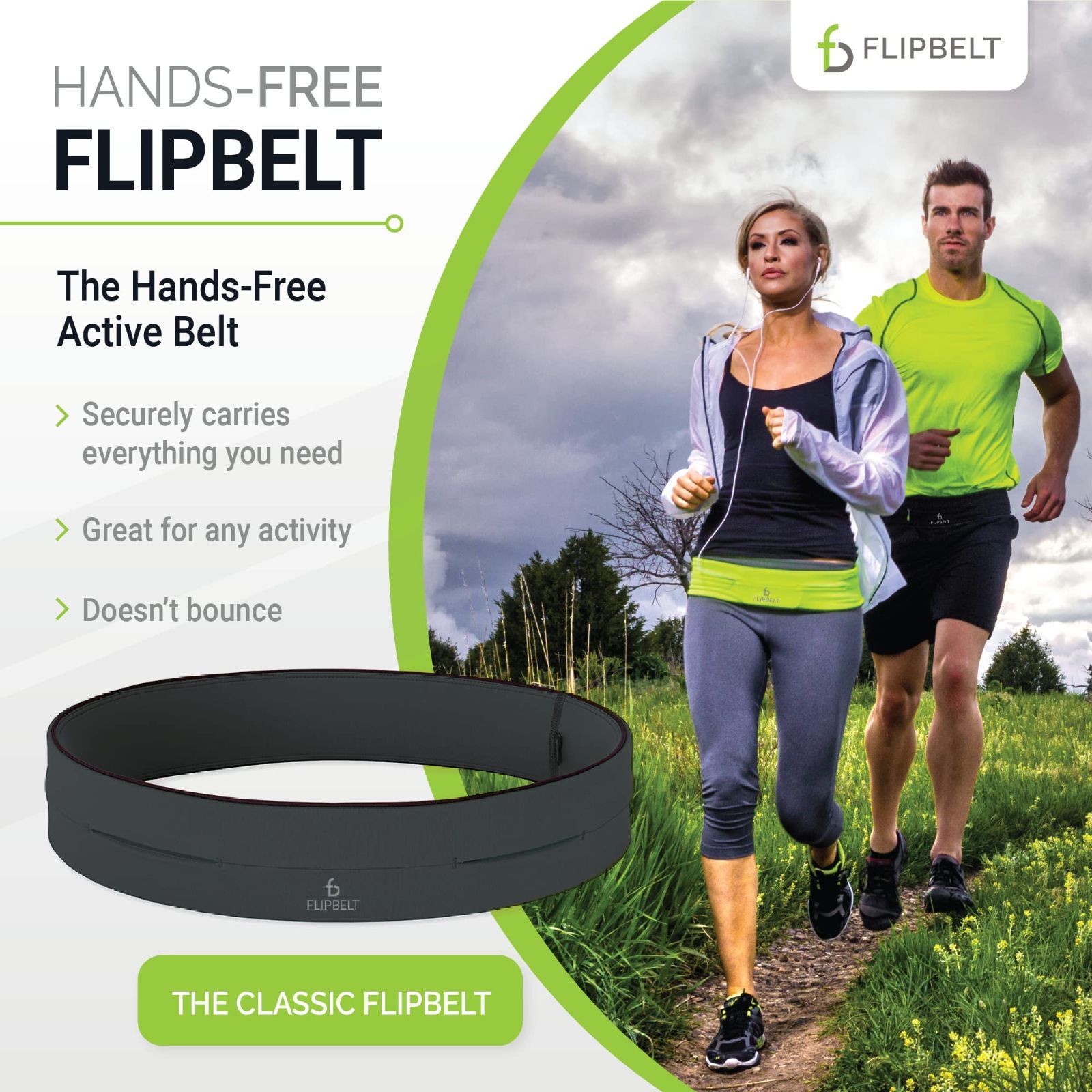 FlipBelt(フリップベルト) ランニング ジム ずれない ウエストポーチ フリップベルト クラシック - メルカリ