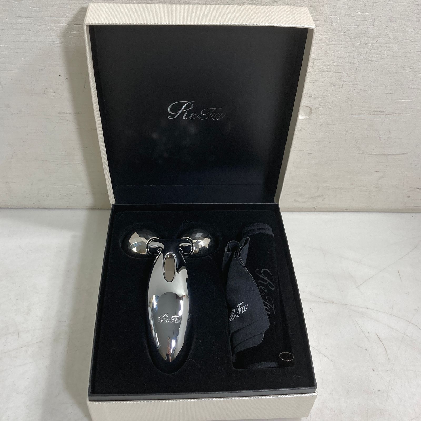 Refa 4CARAT美顔器ローラー ギャランティカード付き リファフォー