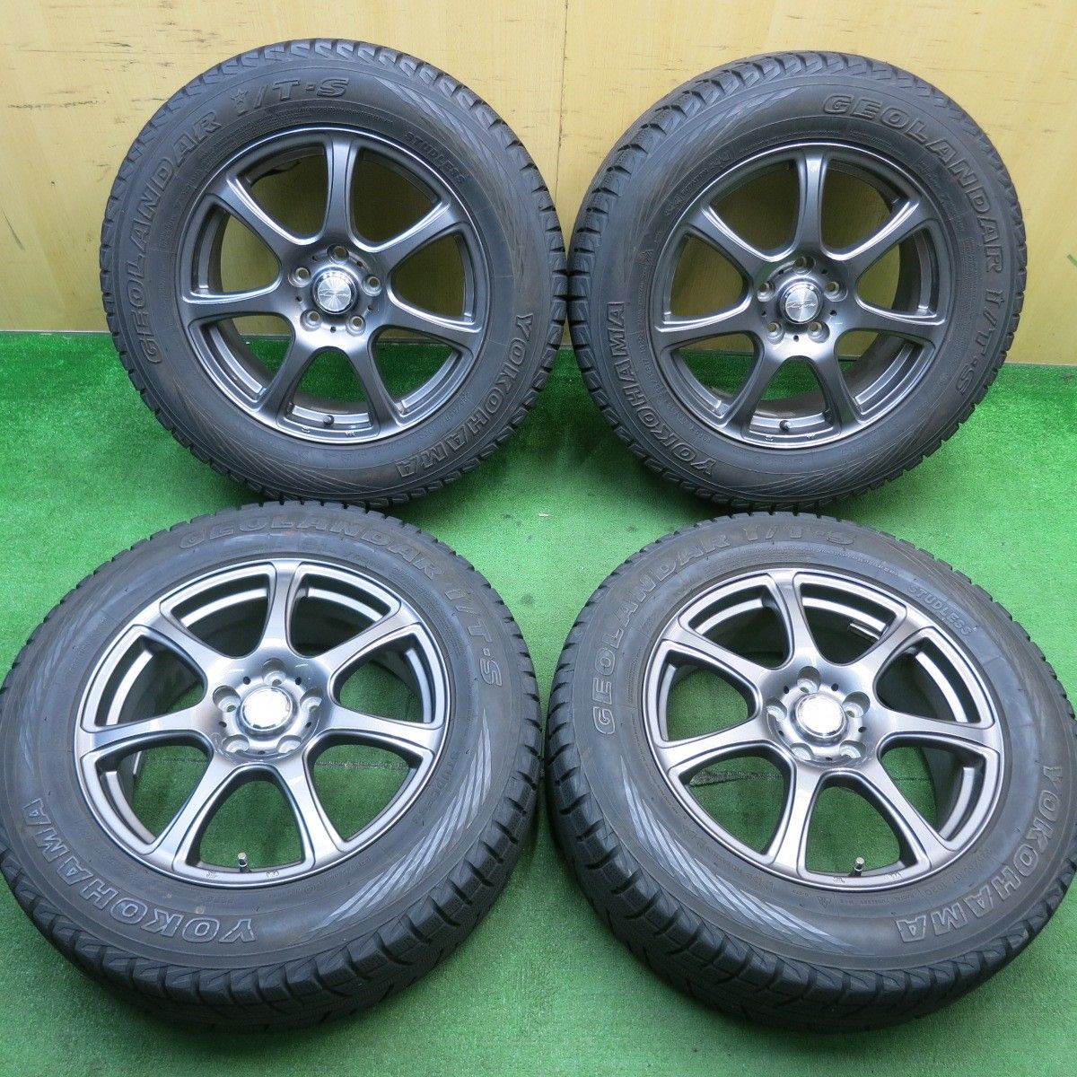 キレイ スタッドレス 225|65R17 ヨコハマ ジオランダー i|T-S E sprine 17インチ PCD114.3|5H 5052008TNス