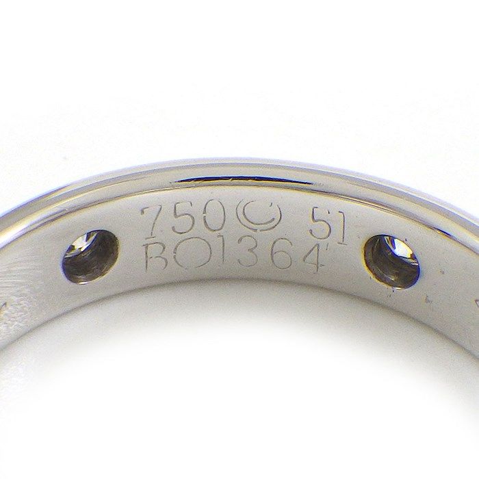 カルティエ Cartier リング ステラ 6ポイント ダイヤモンド K18WG 10.5  