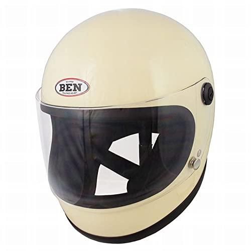 4営業日で発送 スピードピット SPEED PIT TNK B-60 NEO フルフェイスヘルメット IVORY アイボリー サイズ 58-59cm