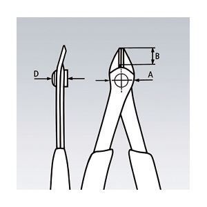 KNIPEX クニペックス 7861-140ESD エレクトロニクス スーパーニッパーXL SB HRDEVELOPMENT_JP