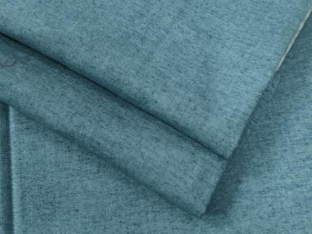 平和屋着物○結城紬 色無地 錆御納戸色 正絹 逸品 CAAW8591yc - メルカリ