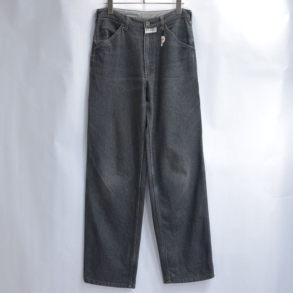 90s 日本製 PINK HOUSE ピンクハウス ブラックデニム カーペンター  