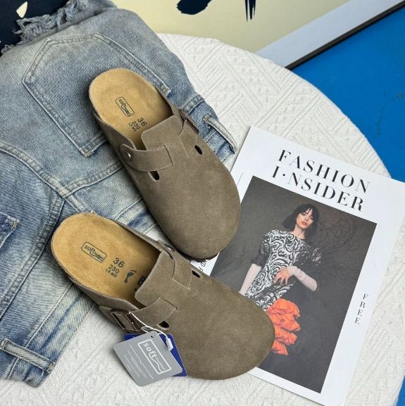 BOSTON BIRKENSTOCK ビルケンシュトック サンダル トープ 男女兼用