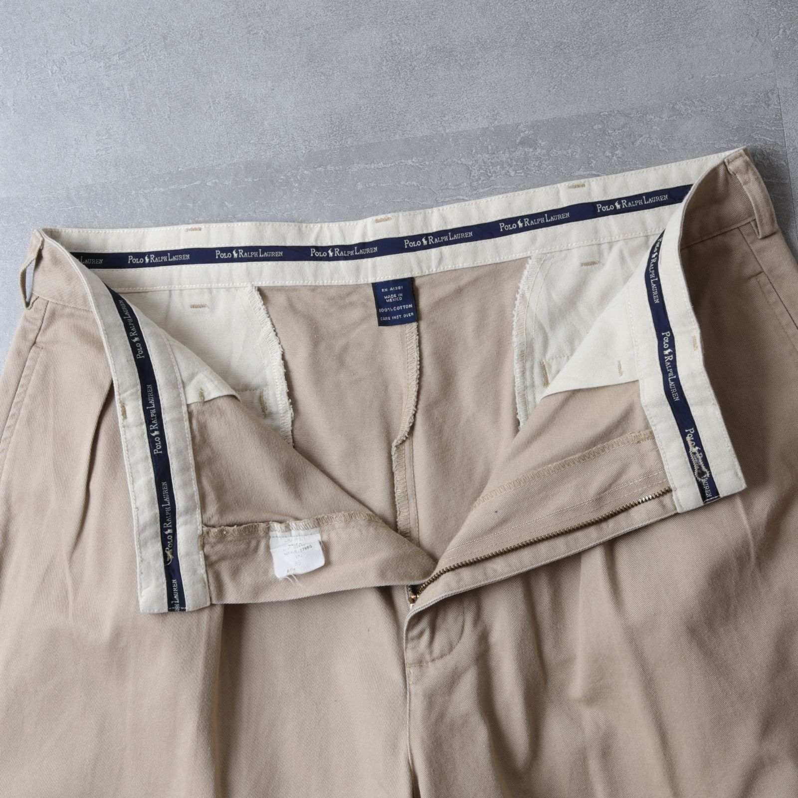 (古着)90s polo ralph lauren チノパン　cityboy 90s POLO Ralph Lauren ラルフローレン usa製 2タック チノ